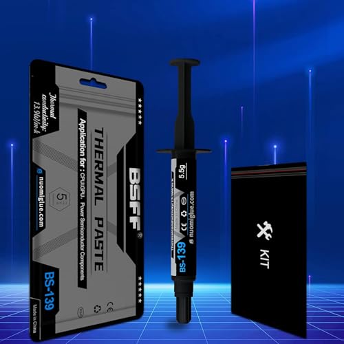 Image of Thermal paste, 5.5 g CPU paste heat sink for IC /processor /CPU /all coolers, carbon based high performance