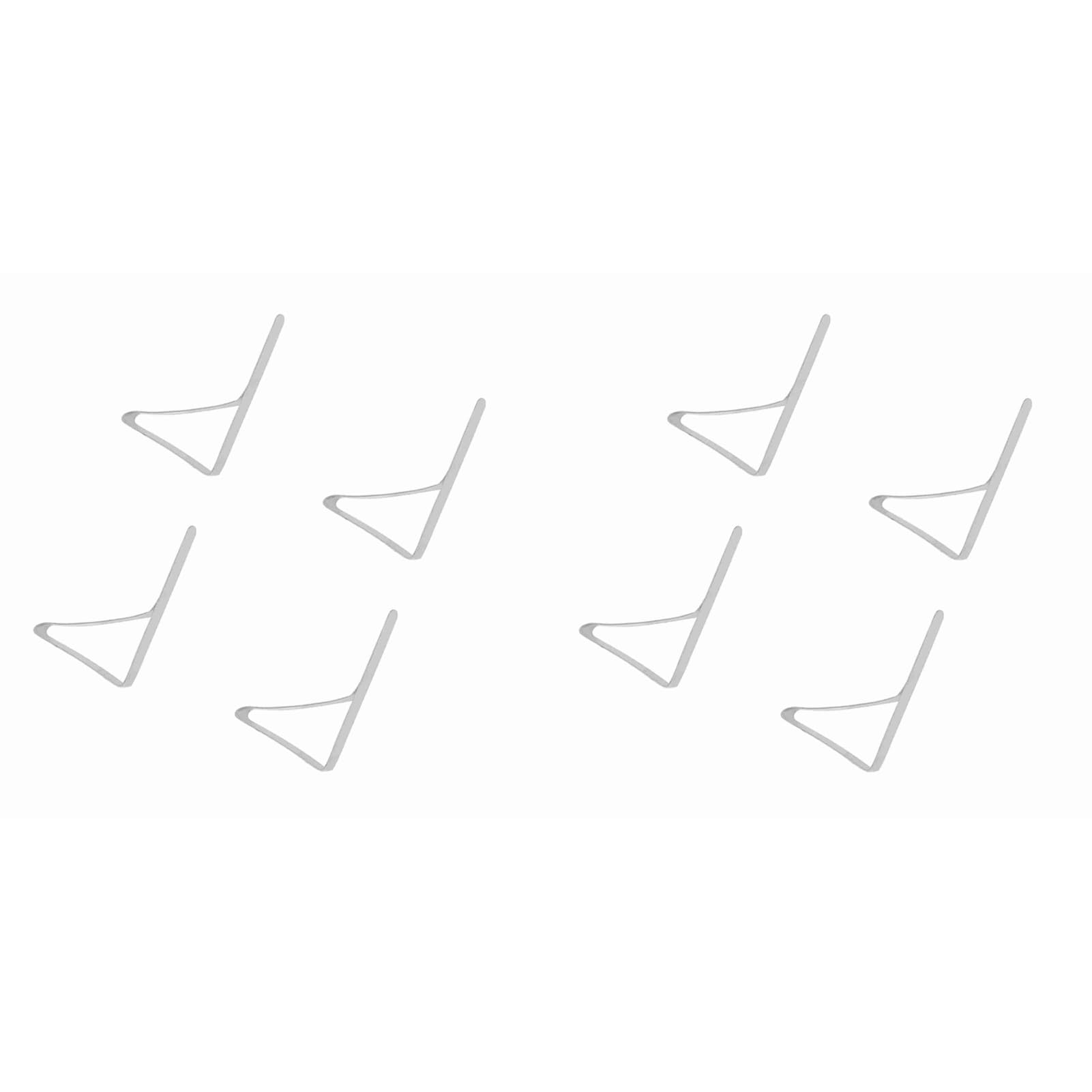 8-Pack Tablecloth Clips — Heavy Duty Picnic Table Clips, Stainless Steel Table Cloth Cover Clamps, Table Cloth Holders Ideal for Restaurant Picnics Marquees Weddings Graduation Party (Colorful)