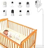 iTODOS Baby Monitor Floor Stand Holder Mount Compatible with HelloBaby HB6550/6560,Infant Optics DXR-8 Pro,Nanit Pro & Flex Stand,VTech VM819/VM901,Momcozy,Owlet,eufy,Motorola and 1/4 Threaded Camera