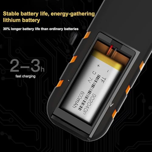 YUMILI Glasfaserkabel Visual Fault Locator 15 KM, 2.5mm FC SC ST Universal Interface, Laserpointer VFL-Tester FTTH Glasfasertester für die Prüfung von Glasfasernetzwerkkabeln