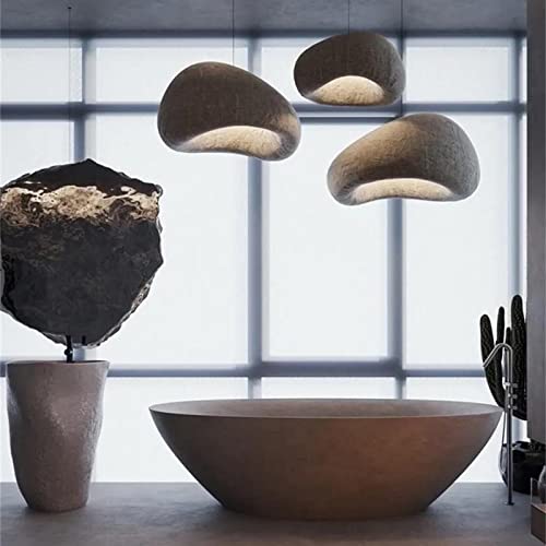 Jaymp 30Cm Modern Pendant Light For Dining Room Kitchen Island Light Hallway Restaurant Hanging Lamp E26 Base Japanese Wabi-Sabi Style Bird Nest Shape Lighting Fixture #TOP6