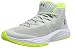 Under Armour Men's Jet Mid Basketball Shoe, Black/Steel/White, Medium