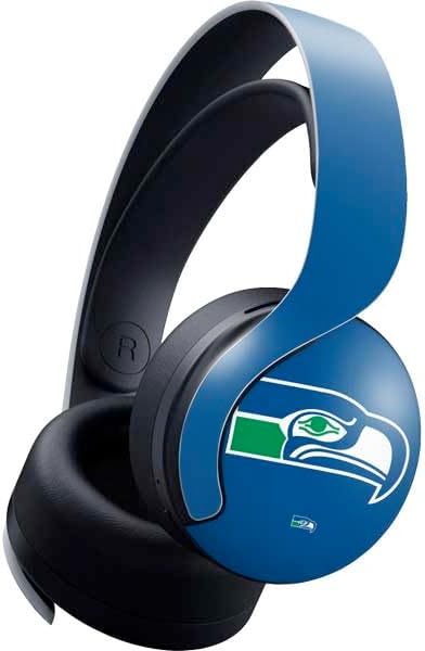 Skinit Decal Gaming Skin Compatible with Pulse 3D Wireless Headset for PS5 - Officially Licensed NFL Seattle Seahawks Design