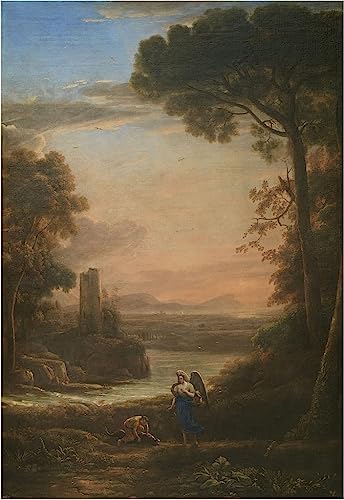 Image imprimée toile Claude Lorrain pour instaurer une atmosphère sereine chez soi
