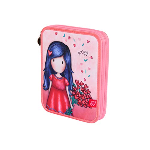 Santoro Gorjuss 688GJ16 Plumier Doble Grande 46 Pcs. Love Grows