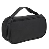 BATHVEVE データケーブル収納ポーチ ブラック 多機能耐水性収納袋 イヤホン 充電器ケーブル整理用 携帯便利 耐久素材使用