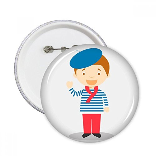 Pins bouton de décoration lot de 5 badges multicolores pour cadeaux originaux