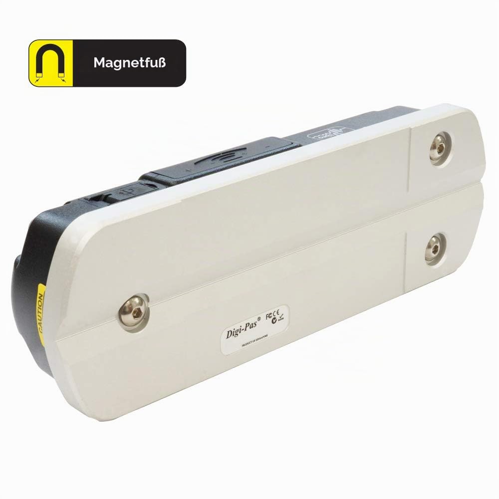 Digi-Pas DWL 3000XY Bluetooth - Digitale 2-Achsen Maschinen-Wasserwaage mit Genauigkeit 0,01°