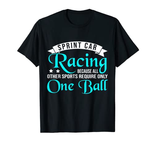 Sprint Car Racing Race Track Racer Camiseta