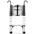 Wolec Telescoping Ladder, 10.5FT Aluminum Lightweight Portable Telescopic Ladder with Hook, Stabilizers & Wheels, Heavy Duty 330lbs Max Capacity, Extension Ladder for Roofs, RVs, Outdoor-Sliver