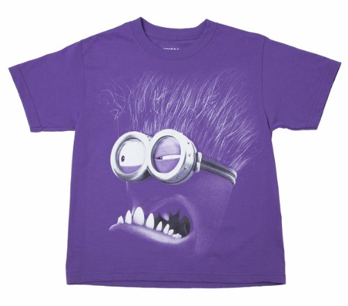 Despicable Me 2 - Evil Purple Minion - Youth T-Shirt (XL (18-20))
