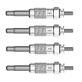 Gewindedurchmesser: 0,9 mm 4 x Heizungs-Glühkerzen, kompatibel mit Mercedes, BMW, Ford, Fiat, Citroen, Peugeot, Renault, Alfa Romeo, Opel, Nissan, Hyundai 840643, 4729585, 71719015