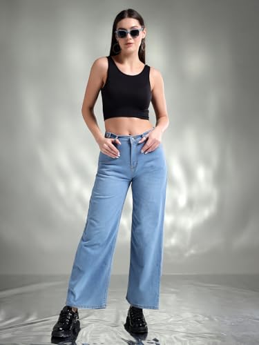 Image of KOTTY Womens Jeans | Flexible Denim | Comfortable Casual Wear