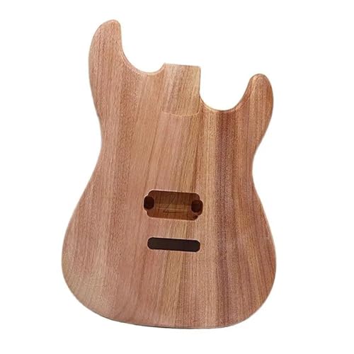 半完成ギター本体 Okoume ウッドバレル DIY エレキギターパーツ
