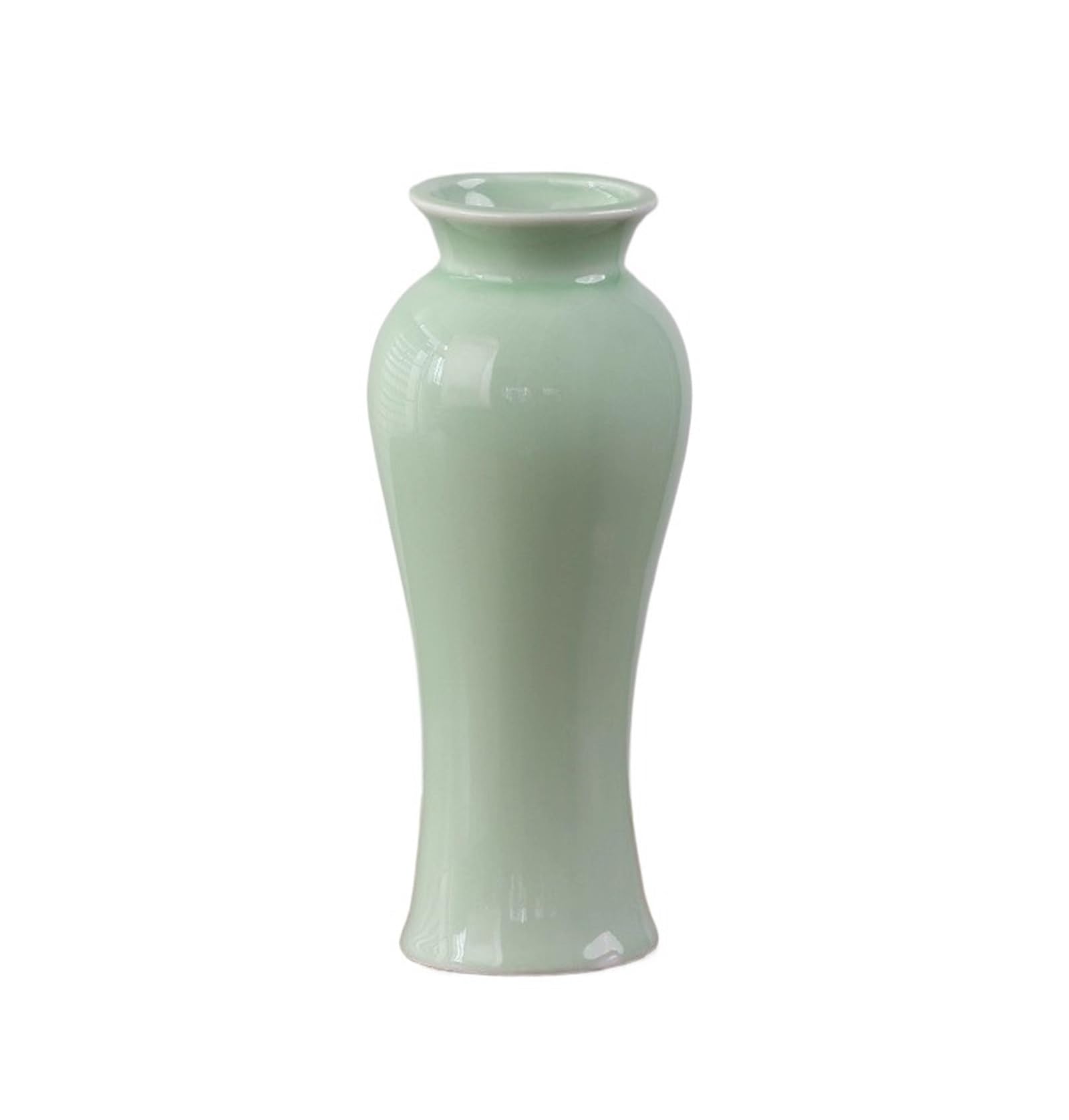 Modern Tall Ceramic Vase for Kitchen Living Room Bedroom Office Shelf Table Centerpiece Bouquet