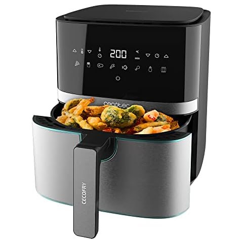 Cecotec Heißluftfritteuse 5,5 L Cecofry Full Inox 5500 Pro. 1700 W Cover
