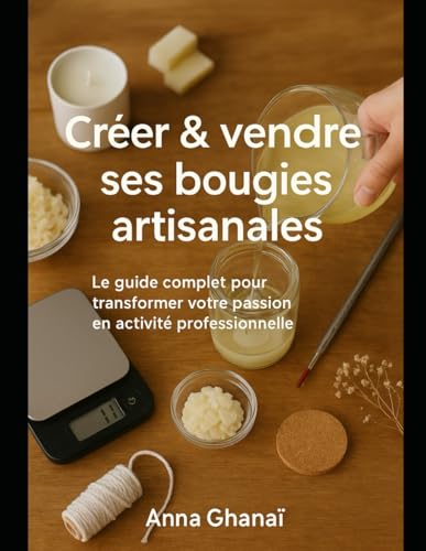 Créer & vendre ses bougies artisanales: Le guide complet pour transformer votre passion en activité professionnelle