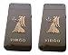 Electric Lighters Zodiac 2 Pack - Dual Arc Electronic Plasma Lighter - Tesla Coil USB Rechargeable Cigarette Lighter 4 Designs (Virgo)