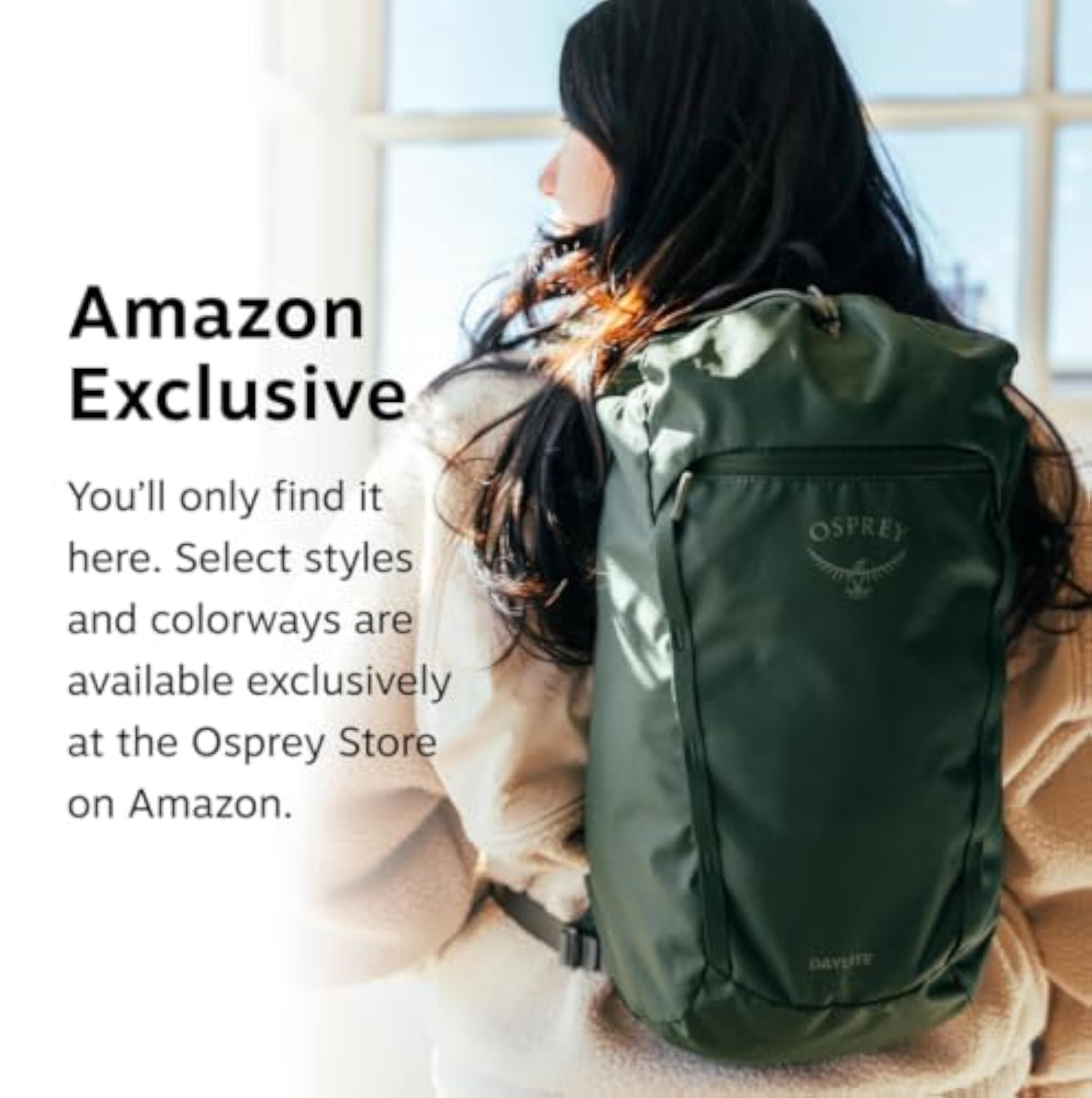Daylite Cinch Backpack in Green OS