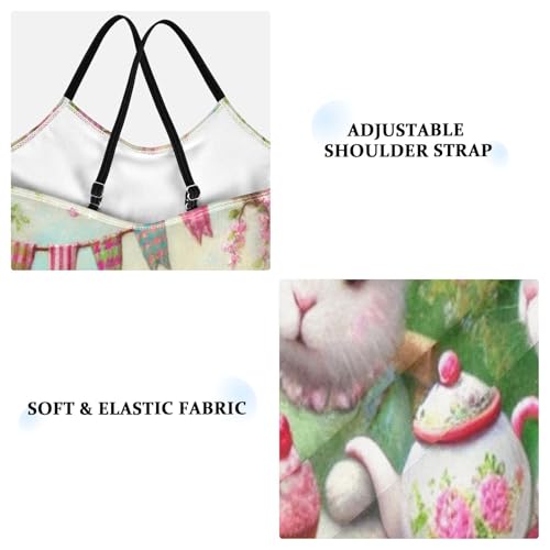 Rabbit Tea Party Bathing Suits for Girls Swimsuit Swimsuits One Piece Summer Beach Swimwear3