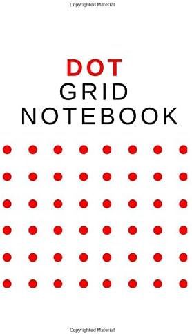 Dot Grid Notebook: Dot Journal, Dotted Notebook, Sketchbook - (6 x 9) 150 Dotted Pages - Durable Matte White Soft Cover Paperback – 16 Oct. 2017