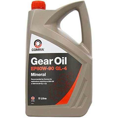 Comma GO45L EP80W90 GL4 Gear Oil, 5L Cover