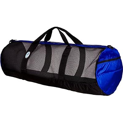 STAHLSAC Mesh Duffel Bag: Ideal for dive gear, beach & watersport accessories, 36 BLUE