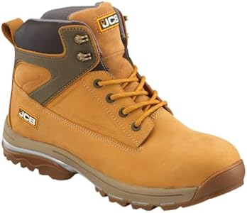 JCB - Leather Fast Track Safety Boots - S3 Rated Water Resistant