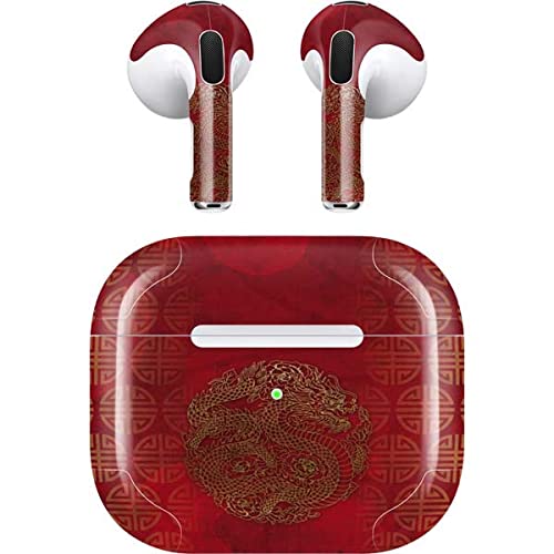 Skinit Decal Audio Skin Compatible with Apple AirPods (3rd Gen, 2021) - Skinit Originally Designed The Year of The Drago Design