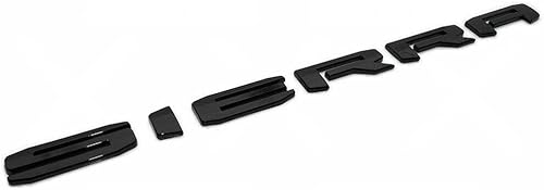 Miniatura 6 de 1 emblema de Big Sierra 2019-2023 para puerta trasera de elevación, placa de identificación 3D compatible con Sierra 1500 2500HD 3500HD At4 85002068