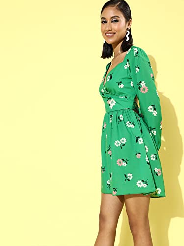 Image of SERA Women's Polyester A-Line Casual Dress