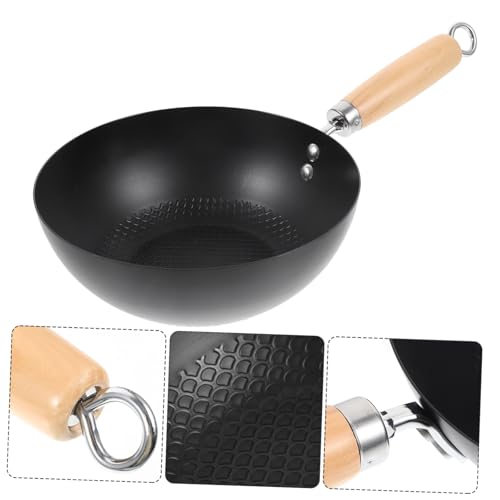 Wok de hierro fundido mini LABRIMP antiadherente miniatura 7