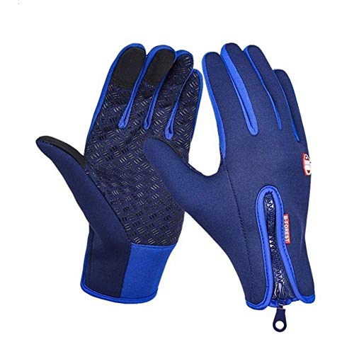 Longzhuo Winterhandschuhe Herren Damen Touchscreen Warm Winddicht Wasserdicht Touchscreen Sporthandschuh Warm Skifahren Wandern Radfahren Motorradhandschuhe Arbeitshandschuhe Cover