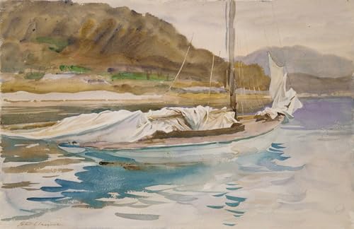Peintures Idle Sails par John Singer Sargent art mural salon 60x90cm