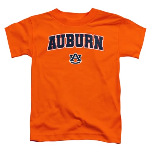 LOGOVISION Auburn University Arch Logo Secondary Kids T Shirt (2) for Toddler Boys and Girls, Orange