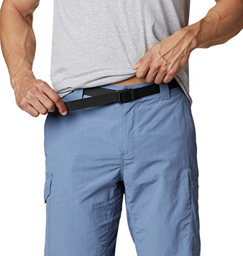 Image of Columbia Men's Regular Fit Shorts (AM4723 Cypress Heather Camo Print 40)