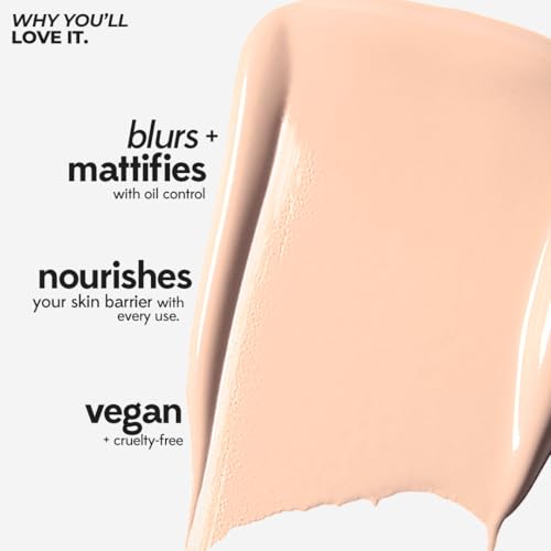 RUBY's ORGANICS Liquid Foundation for Face Makeup - Waterproof, Full Coverage Blendable, Long Lasting, Matte Finish and Poreless, Normal to Oily Skin, Vegan, Paraben and Silicon-Free, 30 Ml