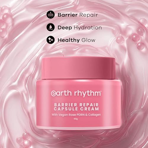 Image of Earth Rhythm Rose PDRN Collagen Barrier Repair Capsule Cream