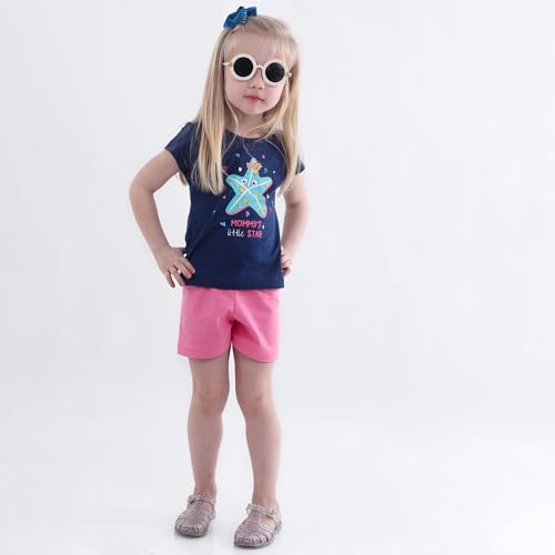 Kit Com 5 Blusa Infantil Juvenil Camisa Camiseta Malha Tamanho 4 Ao 16 Tamanho:8A