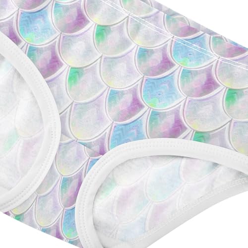 White Blue Purple Dragon Scales Toddler Girls's Underwear 2T 202c18934