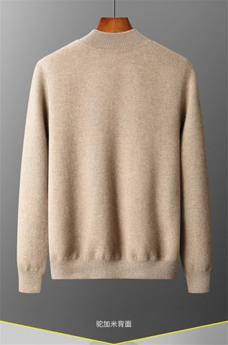 Men Double Sided Thickened Wool Sweater Men's Knitted Cardigan Casual Long Sleeve Solid Color Sweaters4