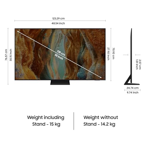 Image of Samsung 138 cm (55 inches) 4K Ultra HD Mini-LED Neo-QLED Smart TV QA55QN70FAULXL