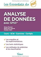 Download Les essentiels du Sup - Analyse de données avec SPSS : Cours, QCM, exercices, corrigés PDF