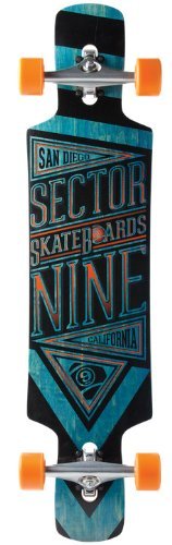 Sector 9 Slingshot Blue Complete Longboard - 9.5x40.5