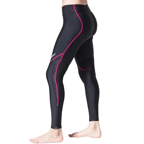 Souke Sports Women's Cycling Pants 4D Padded Compression Tights Comfortable