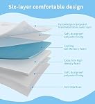 Pack and Play Mattress, 38" x 26"x 3'' Dual-Sided Memory Foam Pack N Play Mattresses for Playpen Playard Mini Crib Mattresses for Baby Includes Removable Washable Cover