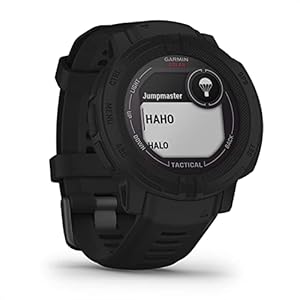 Garmin Instinct 2 Solar Tactical – robuste GPS-Smartwatch mit unendlicher Akkulaufzeit im Smartwatch-Modus, taktische Funktionen, über 40 Sport-Apps, Smart Notifications und Garmin Pay