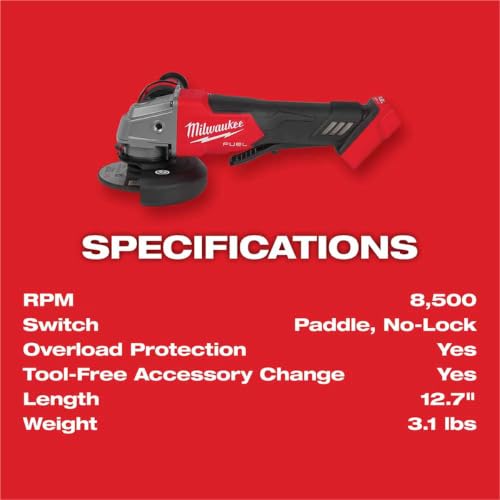 Milwaukee 2880-20 M18 Fuel Grinder