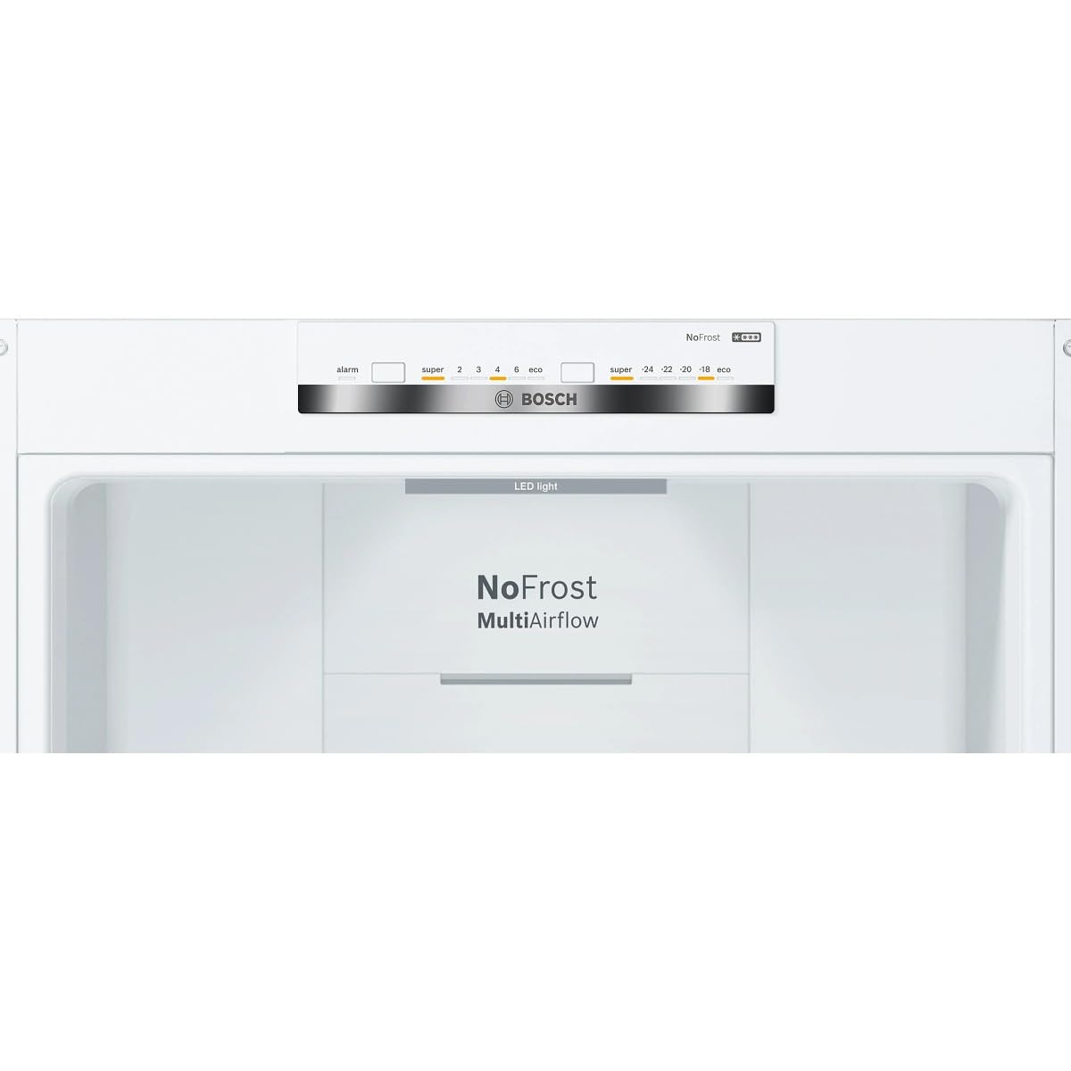Bosch KGN36VWDB Frigorifero Combinato Libero Installazione Serie 4 Total NoFrost VitaFresh Bianco