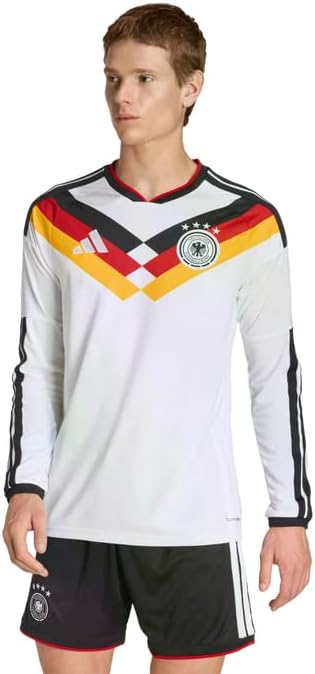 adidas Men's Germany 26 Home Replica Long Sleeve Jersey
